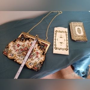 European purse eyeglass set